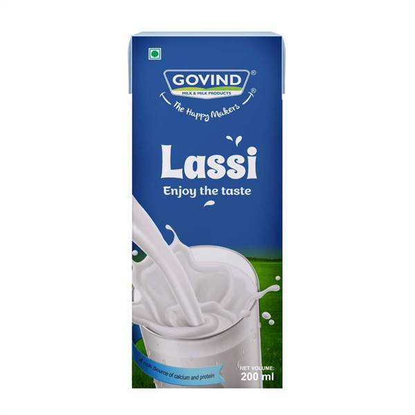 Govind Tetra Lassi 200 ml (Pack of 15)